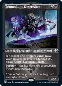 Tormod, the Desecrator (Foil Etched) [Commander Legends] | Gear Gaming Bentonville