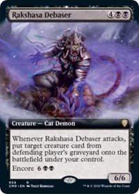 Rakshasa Debaser (Extended Art) [Commander Legends] | Gear Gaming Bentonville