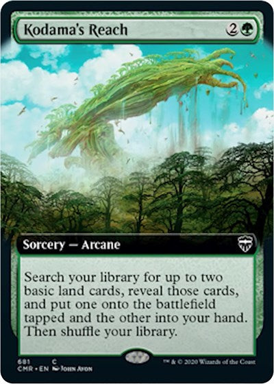 Kodama's Reach (Extended Art) [Commander Legends] | Gear Gaming Bentonville