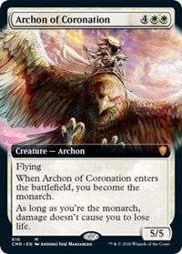 Archon of Coronation (Extended Art) [Commander Legends] | Gear Gaming Bentonville