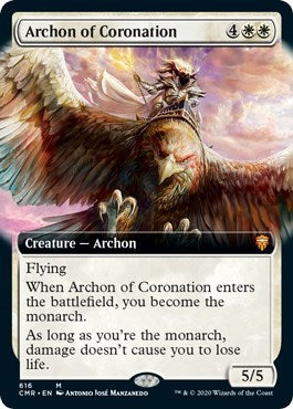 Archon of Coronation (Extended Art) [Commander Legends] | Gear Gaming Bentonville