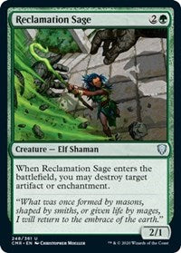 Reclamation Sage [Commander Legends] | Gear Gaming Bentonville