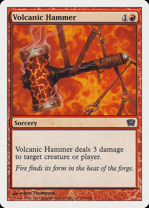 Volcanic Hammer [9th Edition] | Gear Gaming Bentonville