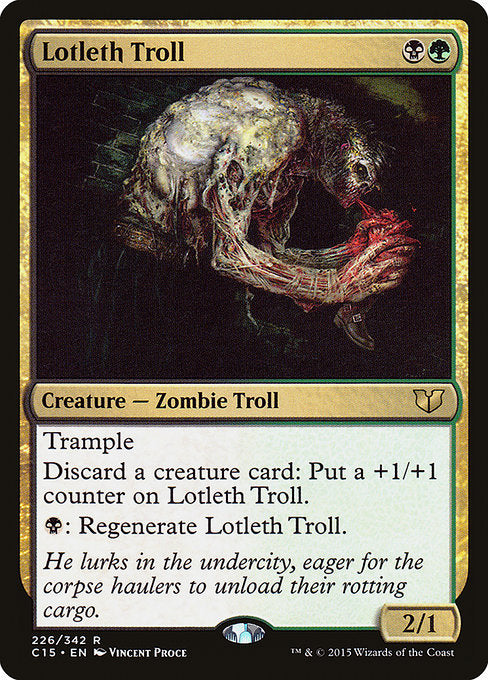 Lotleth Troll [Commander 2015] | Gear Gaming Bentonville