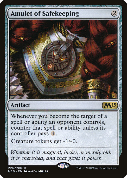 Amulet of Safekeeping [Core Set 2019] | Gear Gaming Bentonville