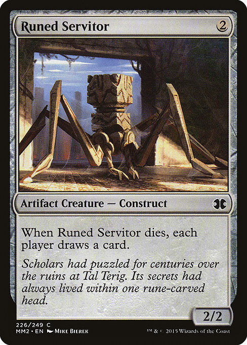 Runed Servitor [Modern Masters 2015] | Gear Gaming Bentonville