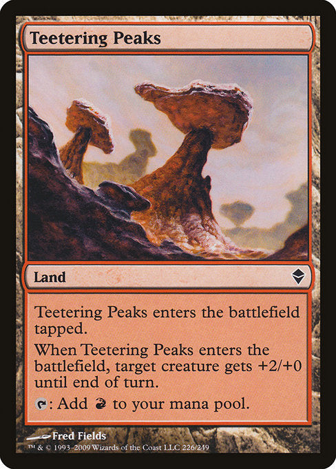 Teetering Peaks [Zendikar] | Gear Gaming Bentonville