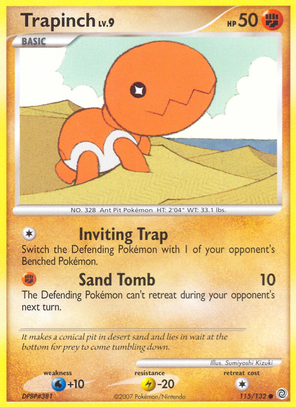 Trapinch (115/132) [Diamond & Pearl: Secret Wonders] | Gear Gaming Bentonville