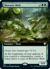 Biowaste Blob (Extended Art) [Commander Legends] | Gear Gaming Bentonville