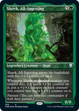 Slurrk, All-Ingesting (Foil Etched) [Commander Legends] | Gear Gaming Bentonville