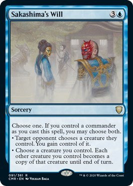 Sakashima's Will [Commander Legends] | Gear Gaming Bentonville