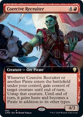 Coercive Recruiter (Extended Art) [Commander Legends] | Gear Gaming Bentonville