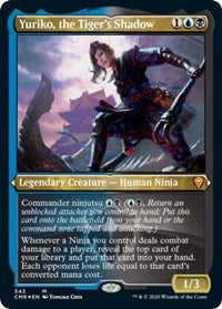 Yuriko, the Tiger's Shadow (Foil Etched) [Commander Legends] | Gear Gaming Bentonville