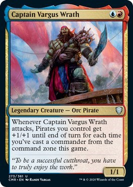 Captain Vargus Wrath [Commander Legends] | Gear Gaming Bentonville