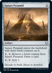 Sunset Pyramid [Commander Legends] | Gear Gaming Bentonville