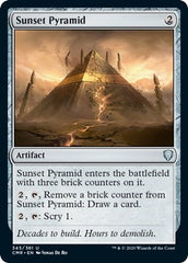 Sunset Pyramid [Commander Legends] | Gear Gaming Bentonville