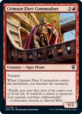 Crimson Fleet Commodore [Commander Legends] | Gear Gaming Bentonville