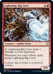 Lightning-Rig Crew [Commander Legends] | Gear Gaming Bentonville