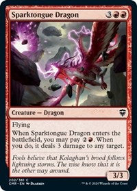 Sparktongue Dragon [Commander Legends] | Gear Gaming Bentonville