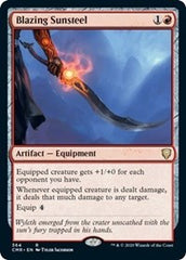 Blazing Sunsteel [Commander Legends] | Gear Gaming Bentonville