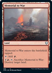 Memorial to War [Commander Legends] | Gear Gaming Bentonville