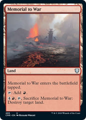 Memorial to War [Commander Legends] | Gear Gaming Bentonville