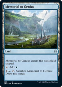 Memorial to Genius [Commander Legends] | Gear Gaming Bentonville