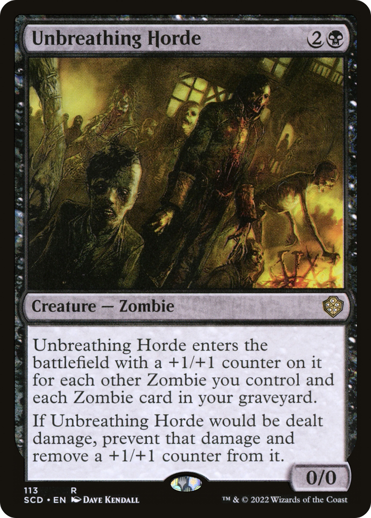 Unbreathing Horde [Starter Commander Decks] | Gear Gaming Bentonville