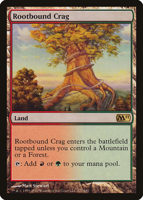 Rootbound Crag [Magic 2011 (M11)] | Gear Gaming Bentonville