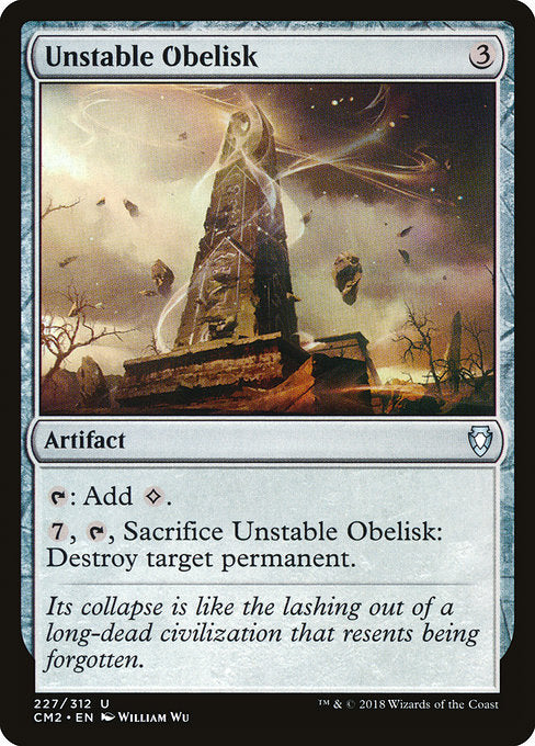 Unstable Obelisk [Commander Anthology Volume II] | Gear Gaming Bentonville