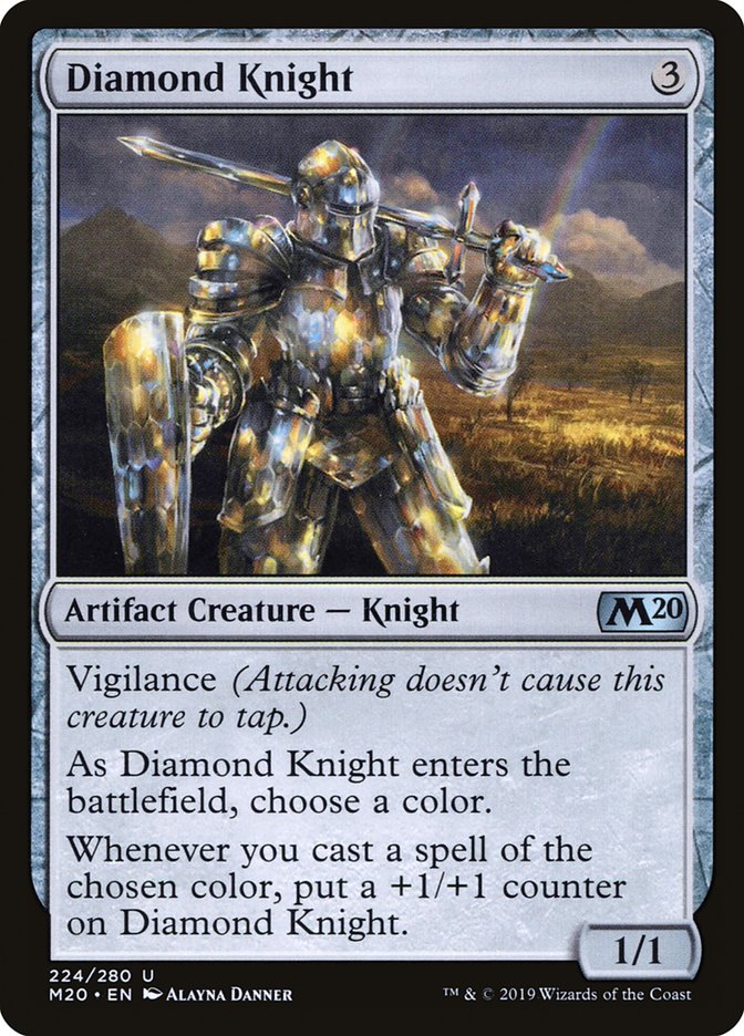 Diamond Knight [Core Set 2020] | Gear Gaming Bentonville