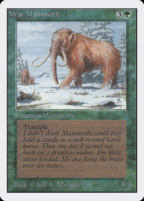 War Mammoth [Unlimited Edition] | Gear Gaming Bentonville