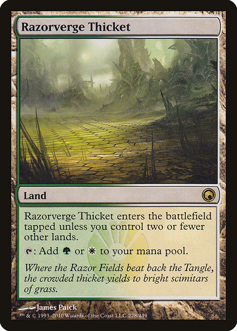 Razorverge Thicket [Scars of Mirrodin] | Gear Gaming Bentonville