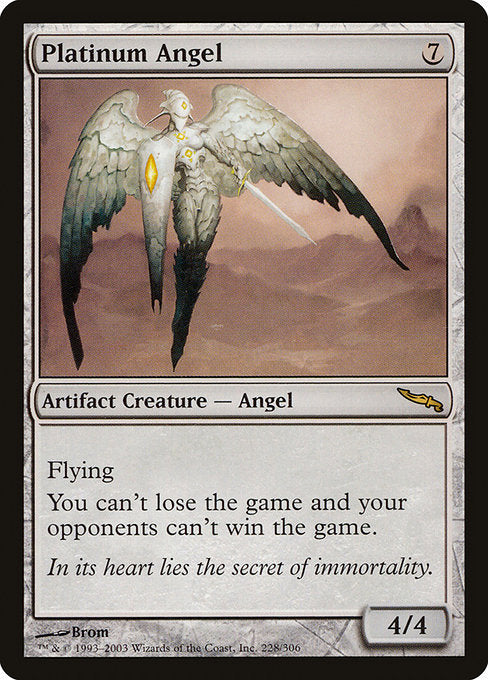 Platinum Angel [Mirrodin] | Gear Gaming Bentonville