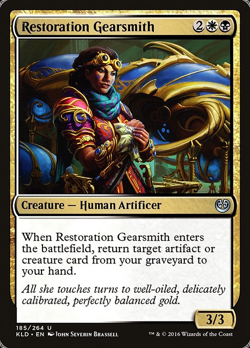 Restoration Gearsmith [Kaladesh] | Gear Gaming Bentonville