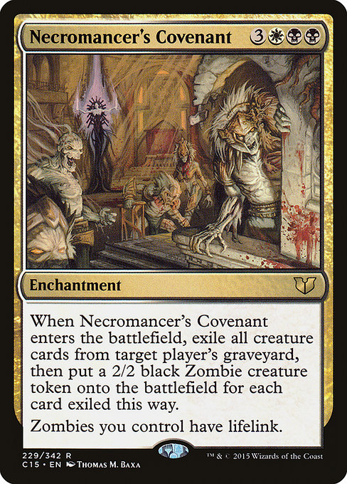 Necromancer's Covenant [Commander 2015] | Gear Gaming Bentonville