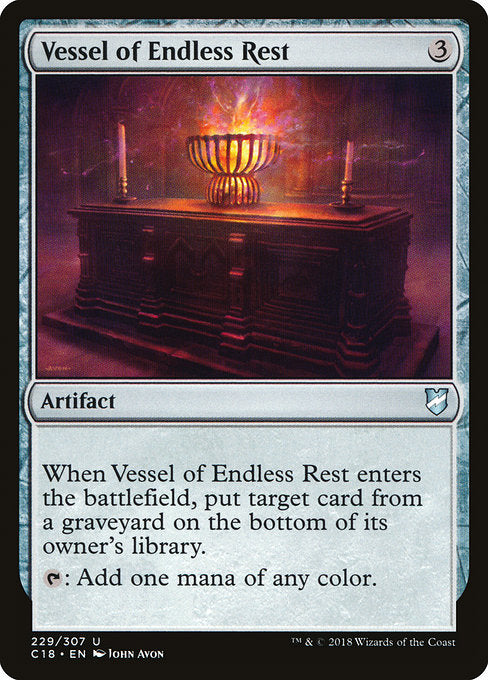 Vessel of Endless Rest [Commander 2018] | Gear Gaming Bentonville