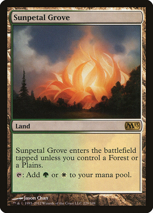 Sunpetal Grove [Magic 2013 (M13)] | Gear Gaming Bentonville