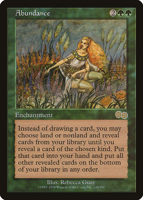 Abundance [Urza's Saga] | Gear Gaming Bentonville