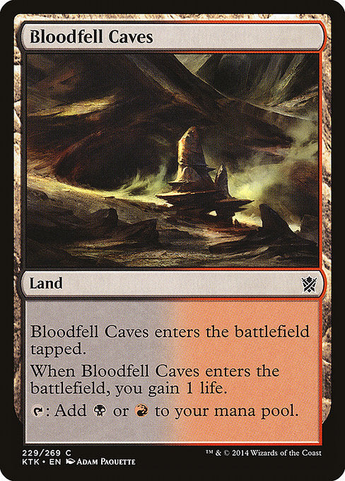 Bloodfell Caves [Khans of Tarkir] | Gear Gaming Bentonville