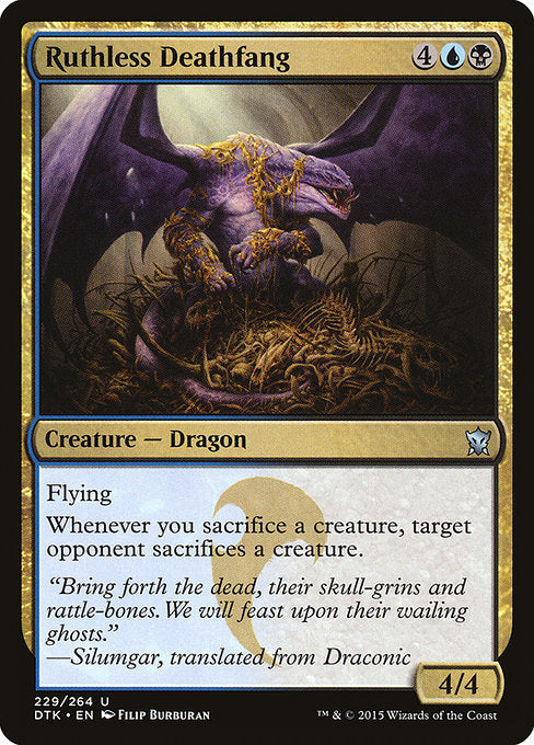 Ruthless Deathfang [Dragons of Tarkir] | Gear Gaming Bentonville