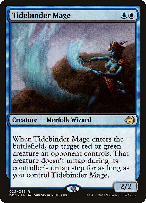 Tidebinder Mage [Duel Decks: Merfolk vs. Goblins] | Gear Gaming Bentonville