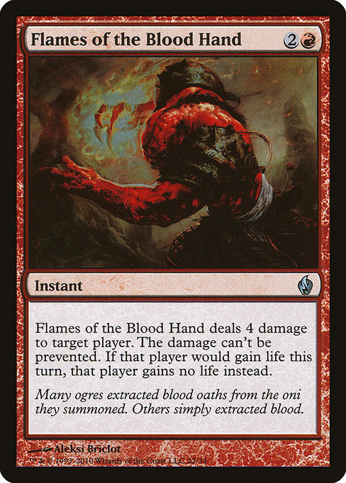 Flames of the Blood Hand [Premium Deck Series: Fire and Lightning] | Gear Gaming Bentonville