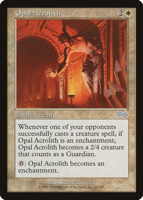 Opal Acrolith [Urza's Saga] | Gear Gaming Bentonville