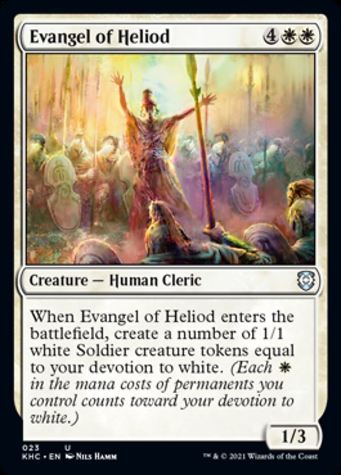 Evangel of Heliod [Kaldheim Commander] | Gear Gaming Bentonville