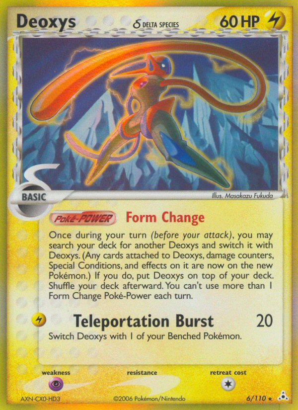 Deoxys (6/110) (Delta Species) [EX: Holon Phantoms] | Gear Gaming Bentonville