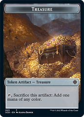 Treasure // Treasure Double-Sided Token [Starter Commander Decks] | Gear Gaming Bentonville