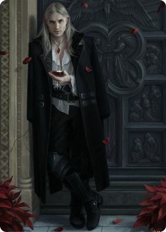 Sorin the Mirthless 1 Art Card [Innistrad: Crimson Vow Art Series] | Gear Gaming Bentonville