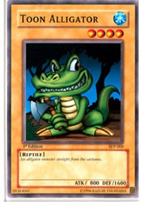 Toon Alligator [Starter Deck: Pegasus] [SDP-009] | Gear Gaming Bentonville