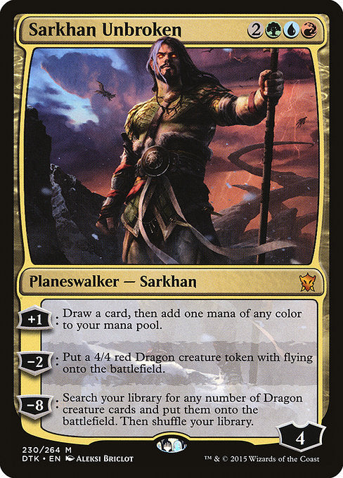 Sarkhan Unbroken [Dragons of Tarkir] | Gear Gaming Bentonville